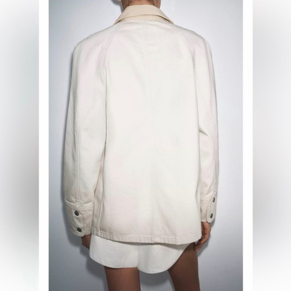 NWT Zara Pocket Overshirt ZW Collection size M
Denim Barn Jacket - Picture 5 of 13